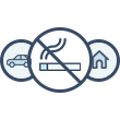 Smokefree homes and cars